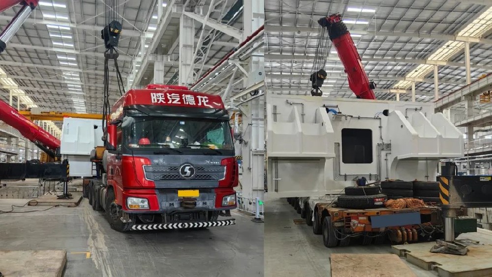 中際國邦大件：克服寒潮風(fēng)雪，確保壓力機(jī)設(shè)備順利發(fā)運(yùn)，彰顯企業(yè)擔(dān)當(dāng)！